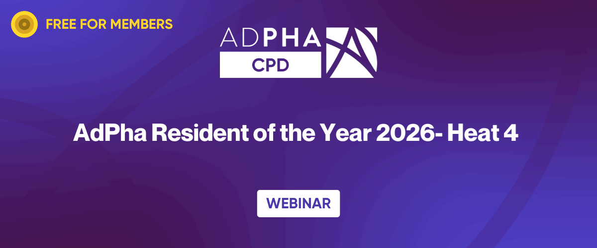 AdPha Resident of the Year 2026- Heat 4